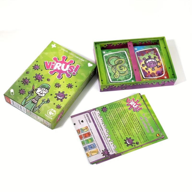 Virus Card Game in Spanish - Contagiously Fun Family Game