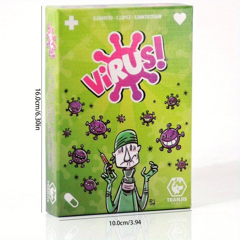 Virus Card Game in Spanish - Contagiously Fun Family Game