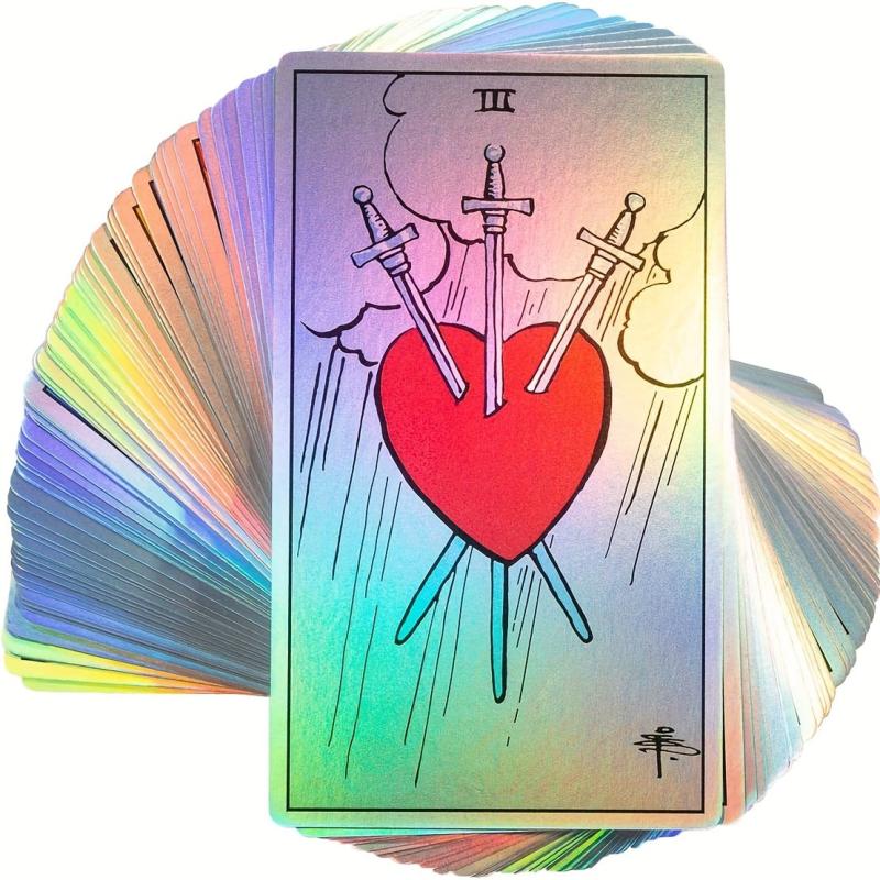 Holographic Tarot Cards for Fun and Games