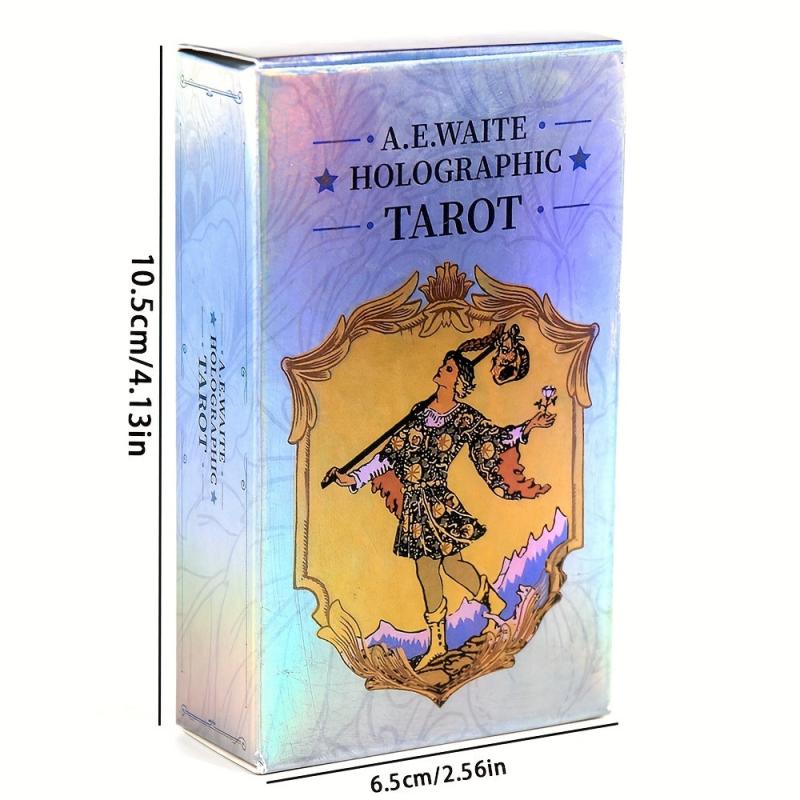 Holographic Tarot Cards for Fun and Games