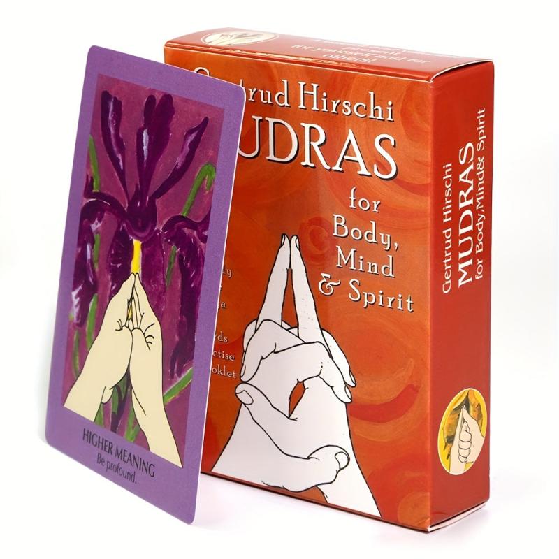 Mudras for Body Mind and Spirit Yoga Course with 68 Practice Cards