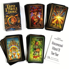 Tarot Grand Luxe Tarot Cards Deck Fortune Telling Game Fate Divination