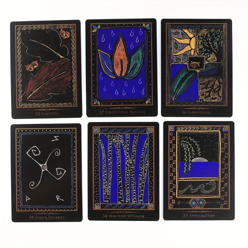 Shamanic Healing Oracle Cards Tarot Game for Adults and Kids