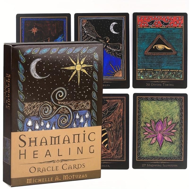 Shamanic Healing Oracle Cards Tarot Game for Adults and Kids