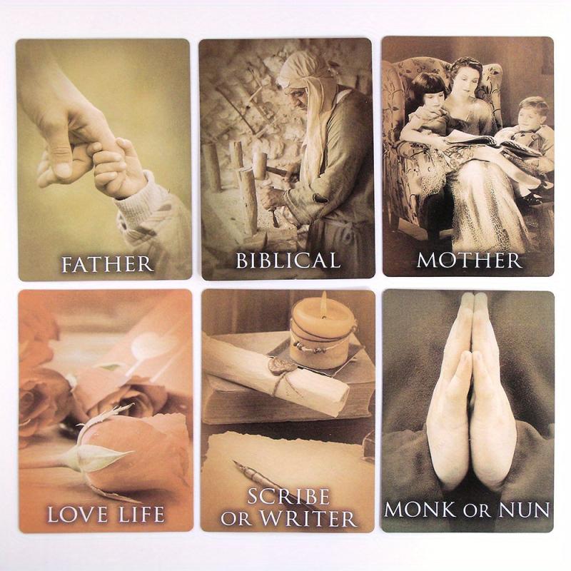 Past Life Oracle Cards Fate Fortune Telling Card Games Christmas Halloween Gift