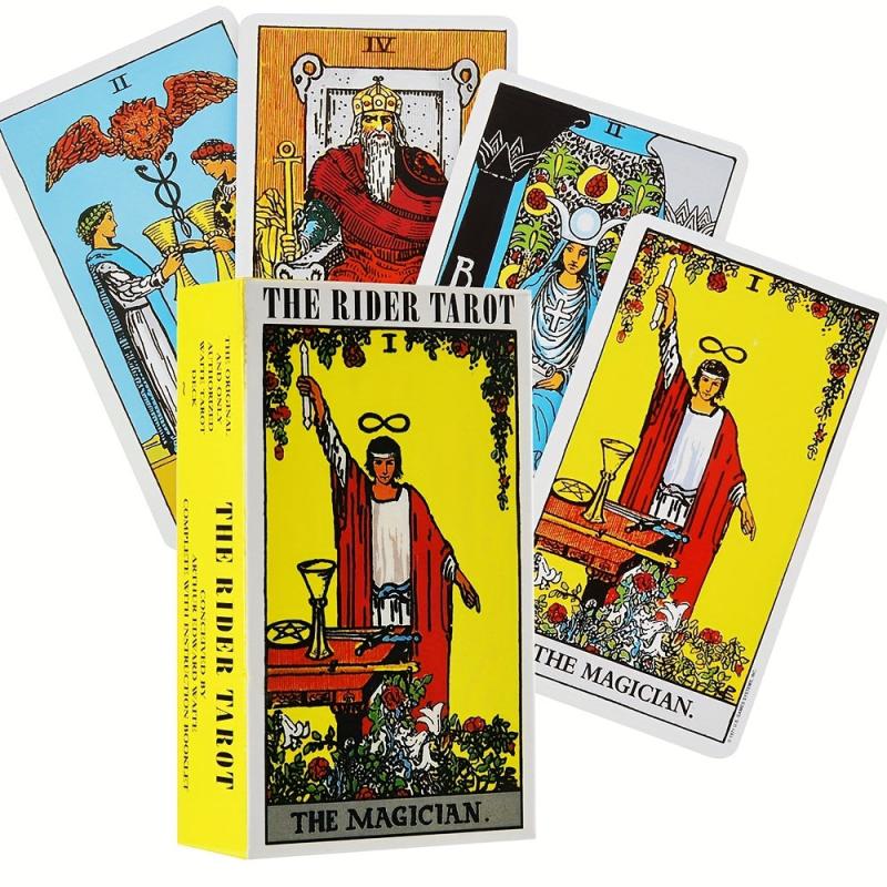 Rider Waite Tarot Deck Tarot Cards Oracles Deck Mysterious Divination