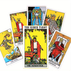 Rider Waite Tarot Deck Tarot Cards Oracles Deck Mysterious Divination