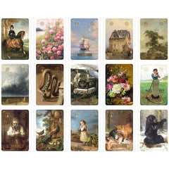Revival Art Lenormand Card Deck 36 Cards Oracle Divination Game