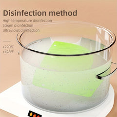 Silicone Folding Square Tray Baby Snack Tray Sundries Storage Box