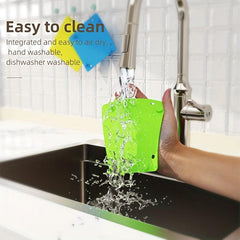 Silicone Folding Square Tray Baby Snack Tray Sundries Storage Box