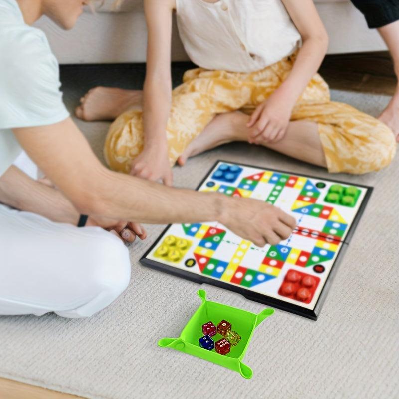 Silicone Folding Square Tray Baby Snack Tray Sundries Storage Box