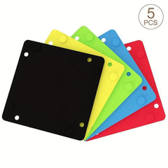 Silicone Folding Square Tray Baby Snack Tray Sundries Storage Box
