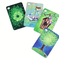 Lucky Grass Tanis Lenormand Card Board Game