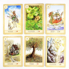Fairy Tale Lenormand Oracle Cards Christmas Halloween Gift