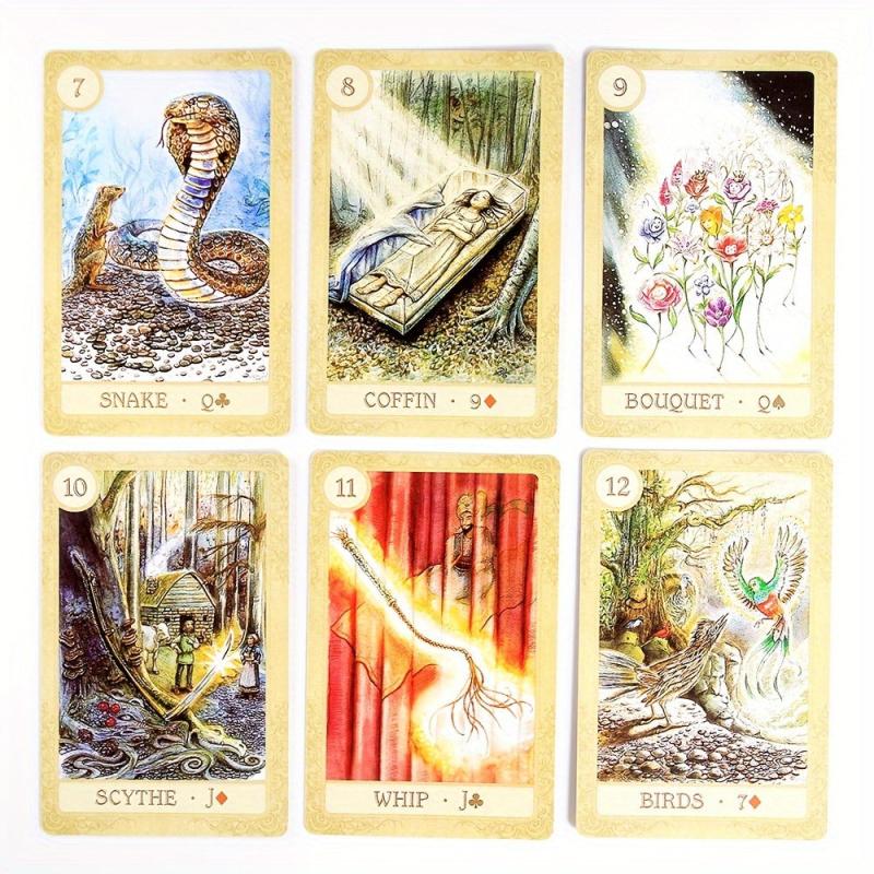 Fairy Tale Lenormand Oracle Cards Christmas Halloween Gift