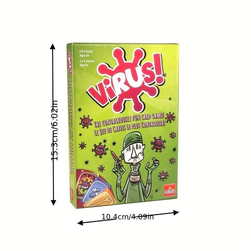 Dancing Virus Casual Party Game Cards