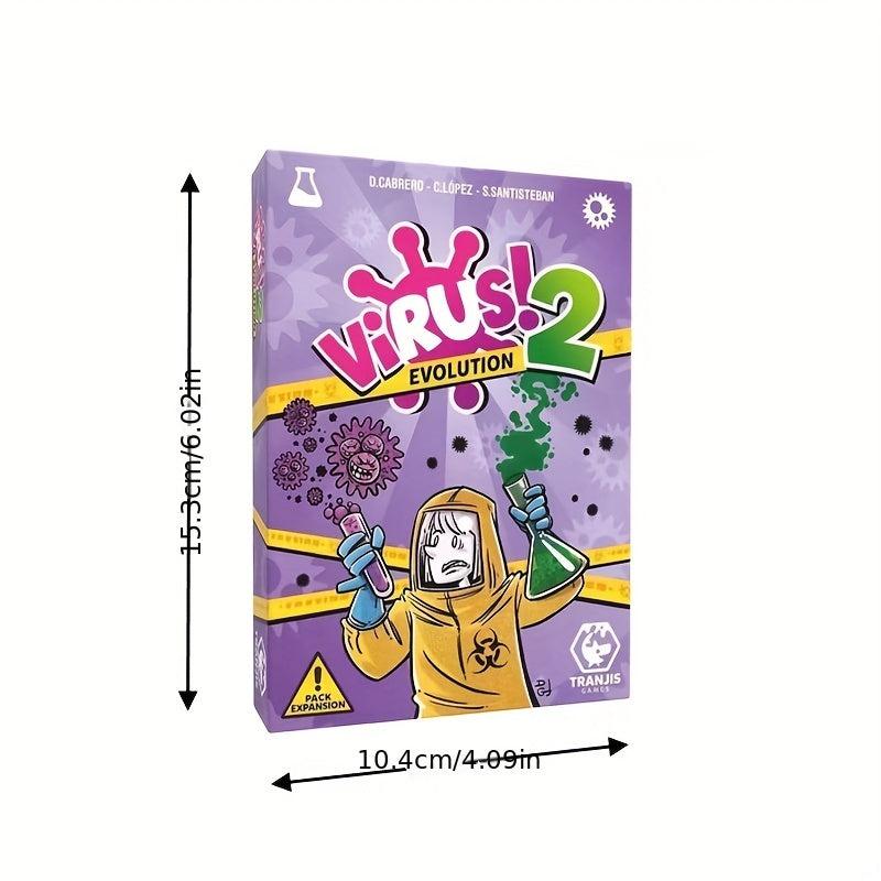 Dancing Virus Casual Party Game Cards