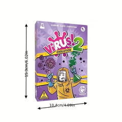 Dancing Virus Casual Party Game Cards