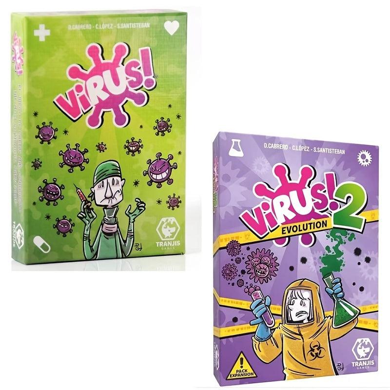 Dancing Virus Casual Party Game Cards