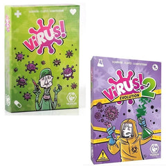 Dancing Virus Casual Party Game Cards