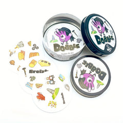 1pc Spot It Game Card Finding Difference Parent-child Party Iron Box