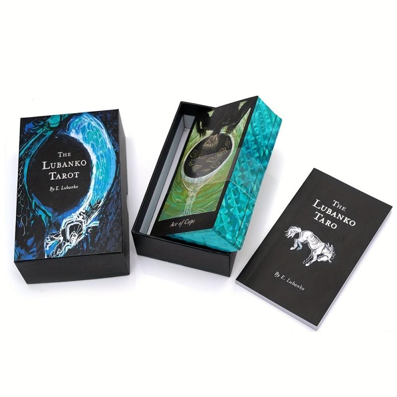 78 Card Tarot Deck The Lubanko Tarot With Booklet Gilded Edge