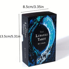 78 Card Tarot Deck The Lubanko Tarot With Booklet Gilded Edge