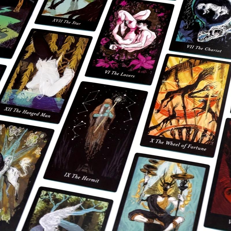 78 Card Tarot Deck The Lubanko Tarot With Booklet Gilded Edge