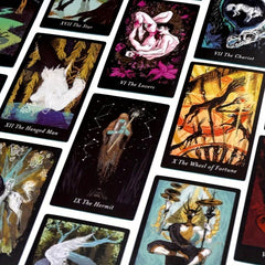 78 Card Tarot Deck The Lubanko Tarot With Booklet Gilded Edge