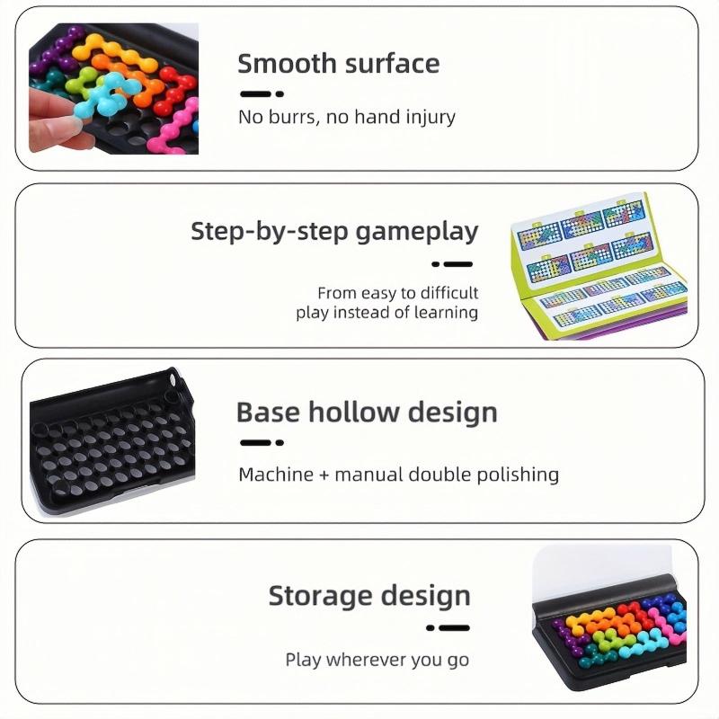 Smart Magic Bead Children's Puzzle DIY Maze Challenge Game