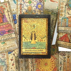Samiramay Tarot Deck 78 Cards - Ideal for Beginners & Collectors
