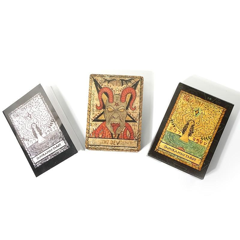 Samiramay Tarot Deck 78 Cards - Ideal for Beginners & Collectors