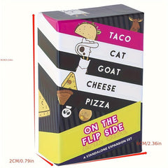 Taco Cat Goat Cheese Pizza On The Flip Side Tarot Card