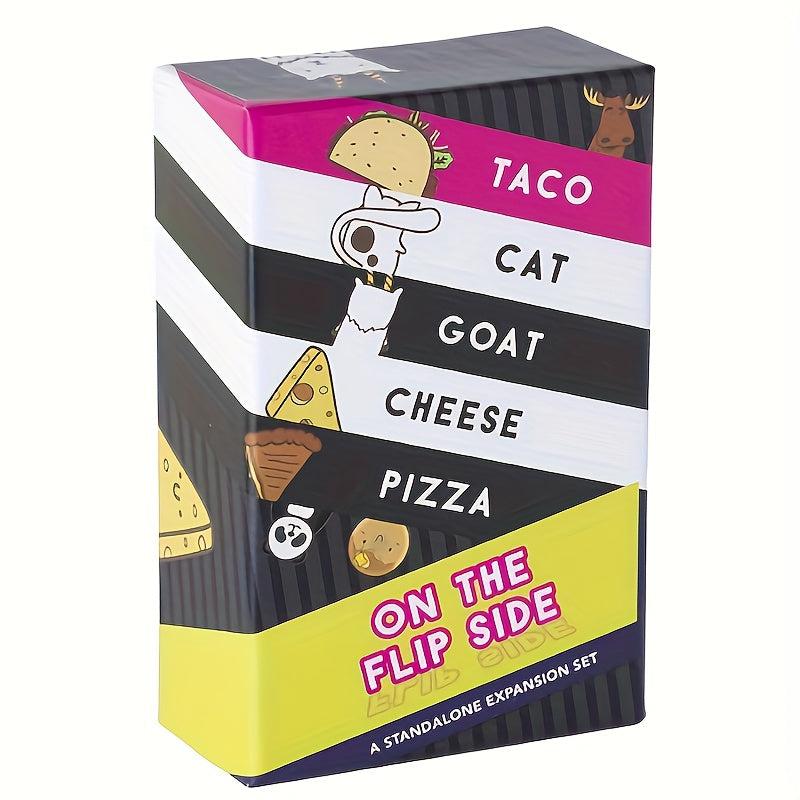 Taco Cat Goat Cheese Pizza On The Flip Side Tarot Card