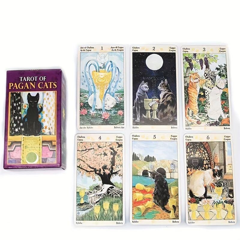 Tarot of Pagan Cats Board Game - Unlock the Magic