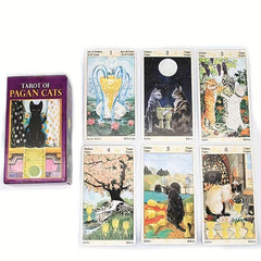 Tarot of Pagan Cats Board Game - Unlock the Magic
