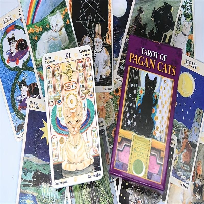 Tarot of Pagan Cats Board Game - Unlock the Magic