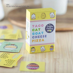 Taco Cat Goat Cheese Pizza Easter Edition Fun Seasonal Version