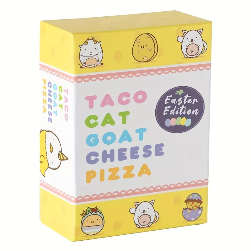 Taco Cat Goat Cheese Pizza Easter Edition Fun Seasonal Version