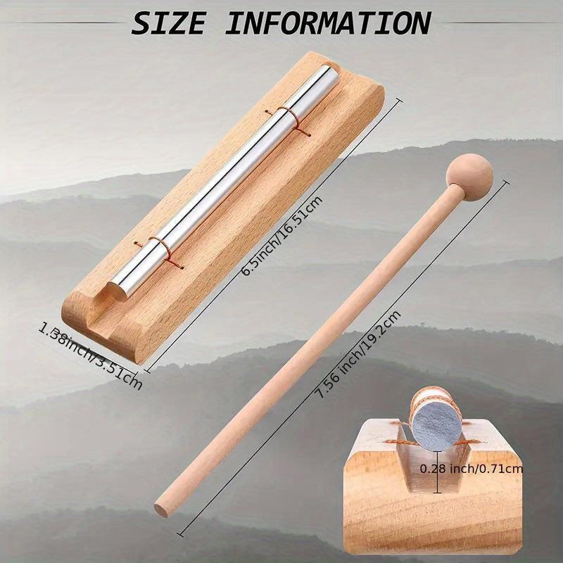 Musically Tuned Wind Hand Chime for Classrooms, Meditation & More