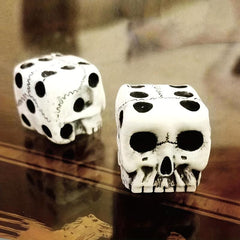 Halloween Skull Dice Party Game Toy Cosplay Tool