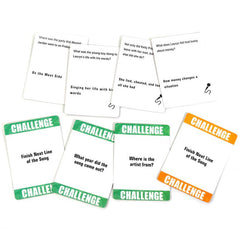 Hip Hop & R&B Music Trivia Card Game for Family Gatherings