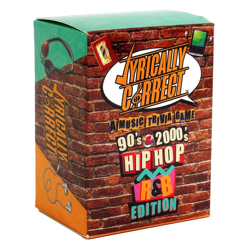 Hip Hop & R&B Music Trivia Card Game for Family Gatherings