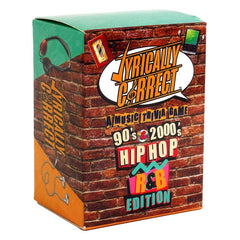 Hip Hop & R&B Music Trivia Card Game for Family Gatherings