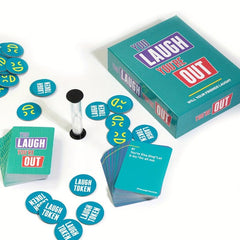 You Laugh You're Out Family Game Fun for Big Groups & Kids