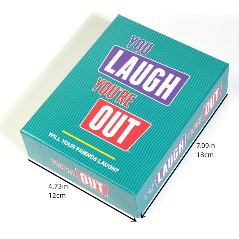 You Laugh You're Out Family Game Fun for Big Groups & Kids