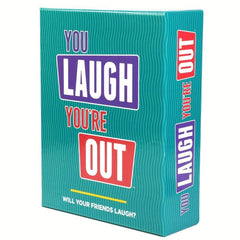 You Laugh You're Out Family Game Fun for Big Groups & Kids
