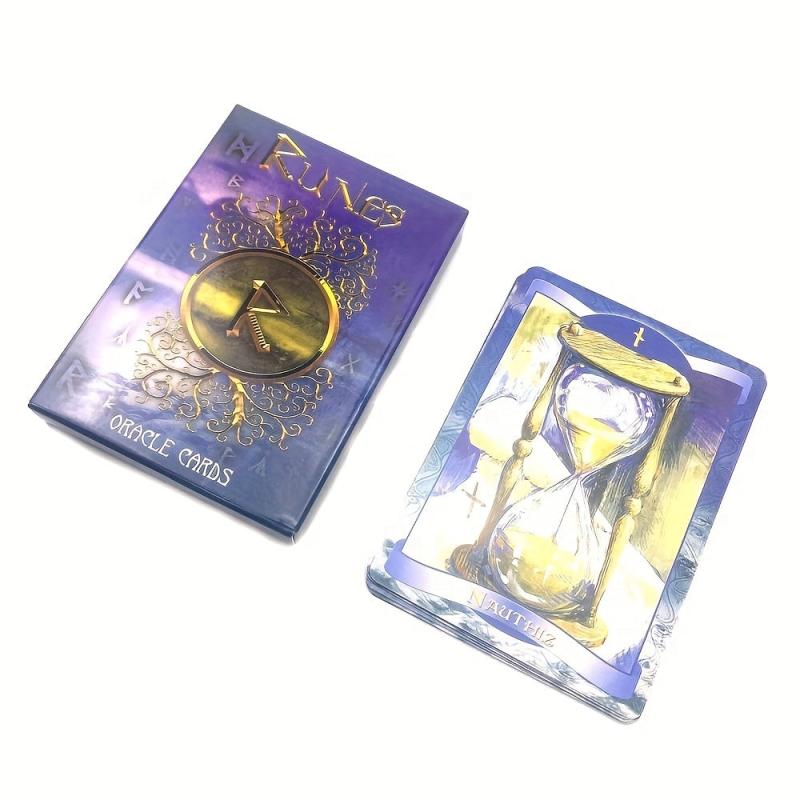Runes Oracle Cards Nordic Verses for Inner Guidance & Meaning Interpretation