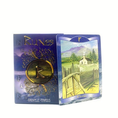 Runes Oracle Cards Nordic Verses for Inner Guidance & Meaning Interpretation