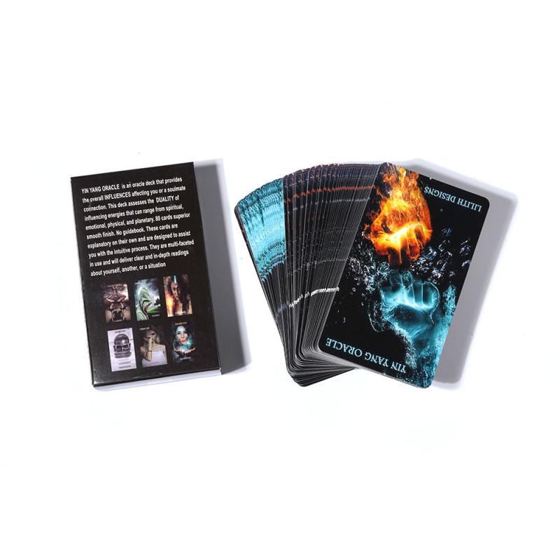 Yin Yang Oracle Cards Tarot Board Game Party Game Card